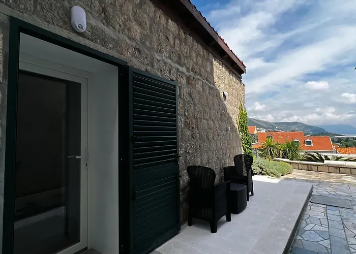& Tapera- Comfort Double With Terrace And Partial Sea View Apartmán Dubrovník